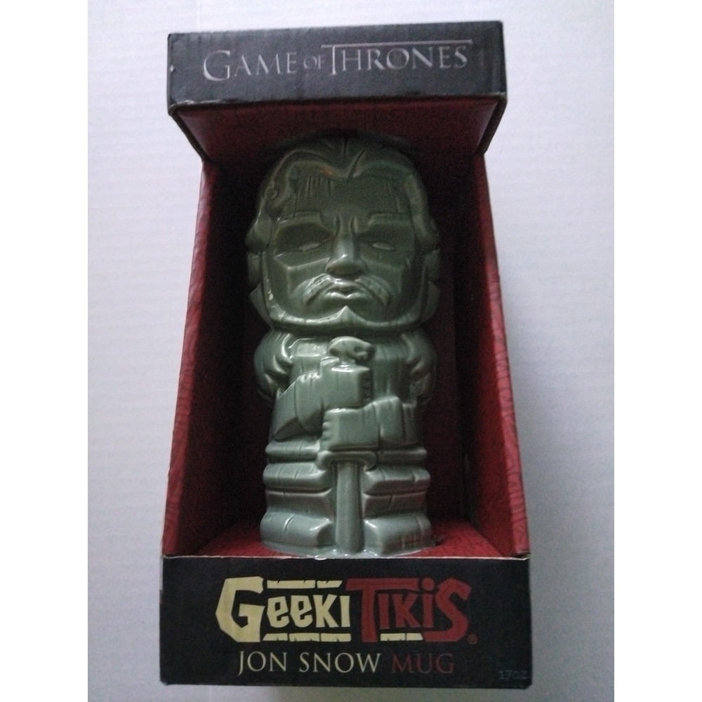 Geeki Tikis Game Of Thrones Jon Snow Ceramic Tiki Mug | New‎